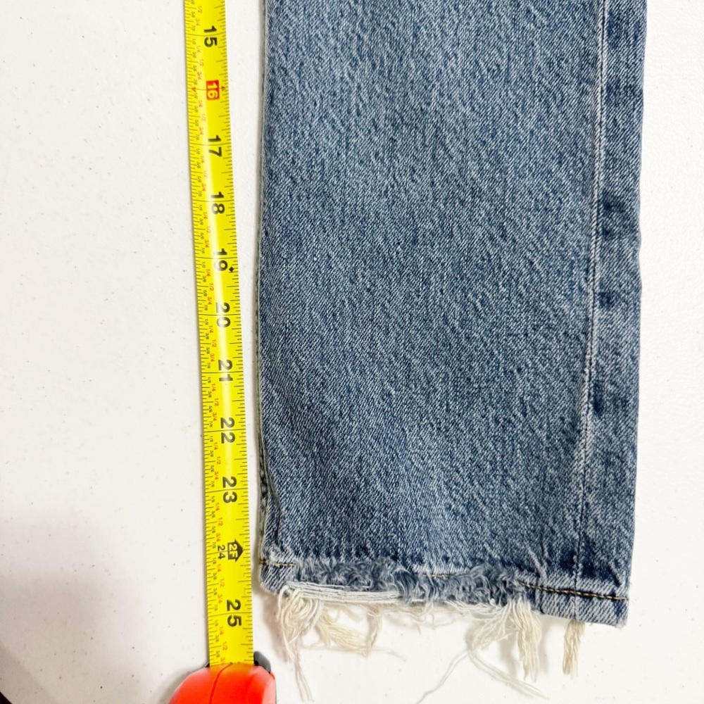 Agolde Blue Ankle & Cropped Jeans 100% Cotton - Picture 12 of 13